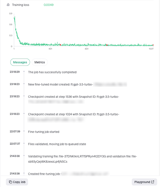 UI medatada during finetuning 2